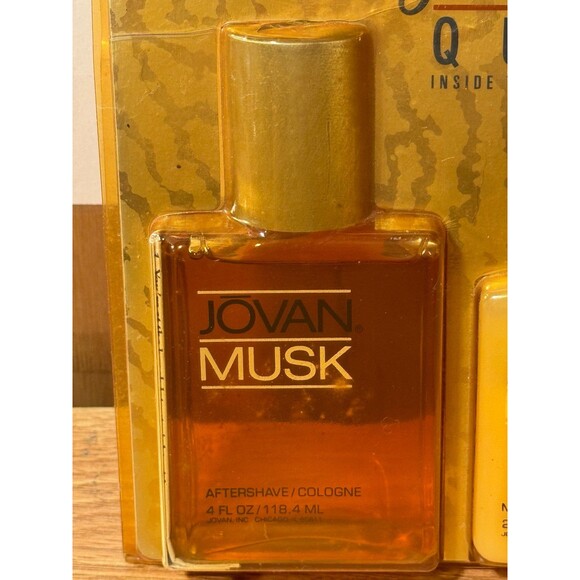 Vintage NOS Jovan Musk Aftershave / Cologne Moisturizing Balm Set - Picture 2 of 7